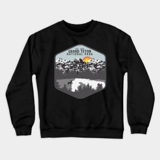 GRAND TETON NATIONAL PARK WYOMING Crewneck Sweatshirt